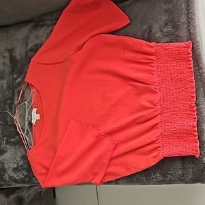 Michael Kors elastic waist tops